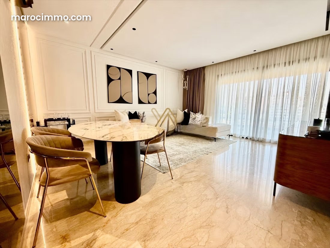 Furnished Apartment with Terrace in Casablanca Finance City — Casablanca