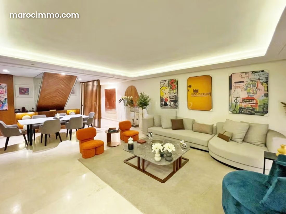 Duplex meublé 150 m², 3 chambres, Ferme Bretone, Casablanca — Casablanca