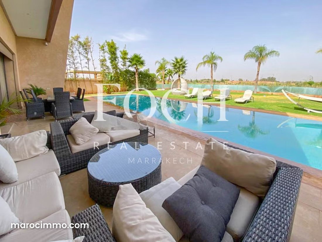 450 sqm Villa with Pool and Mountain Views, Agdal, Marrakech — Marrakesh