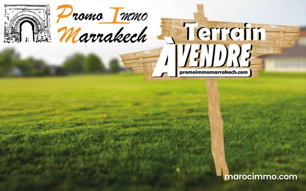 Terrain à vendre en plein cœur de Marrakech
