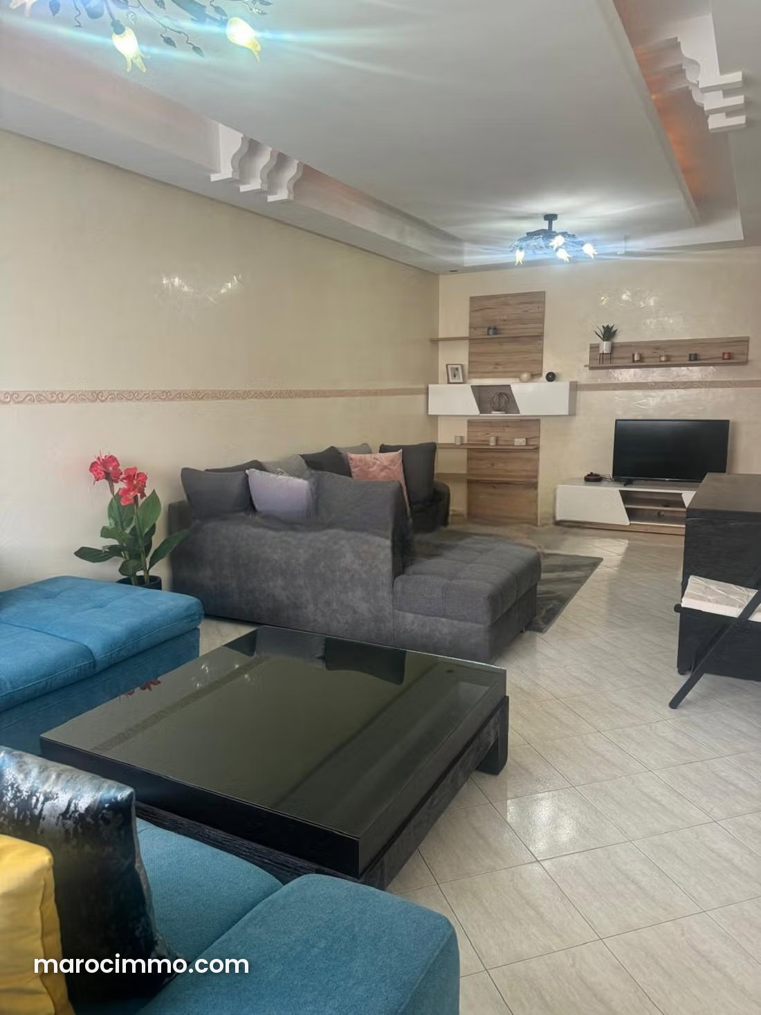 Appartement meublé 90 m² à louer à Agdal Rabat — Rabat