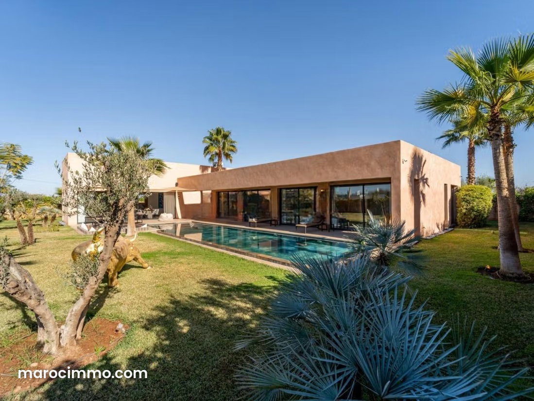Villa 4 suites sur 5 hectares, Route d'Ourika, Marrakech — Marrakech
