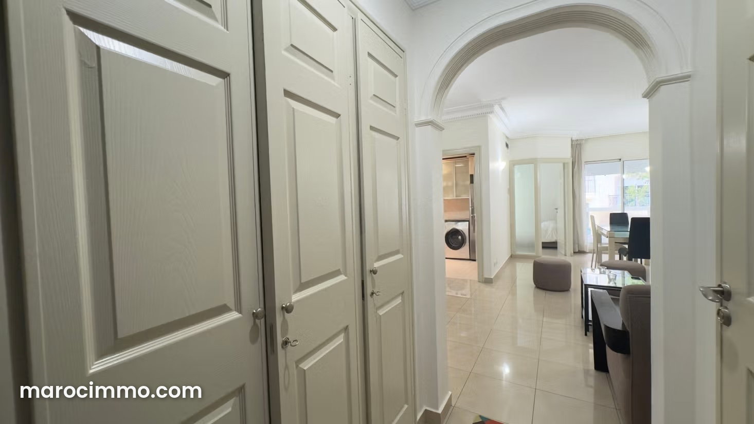Appartement meublé 104 m² avec terrasse à Maârif Extension Casablanca — Casablanca