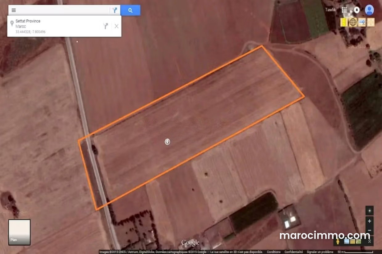 3.9 ha industrial land, Had Soualem, Lakhyayta area — Had Soualem