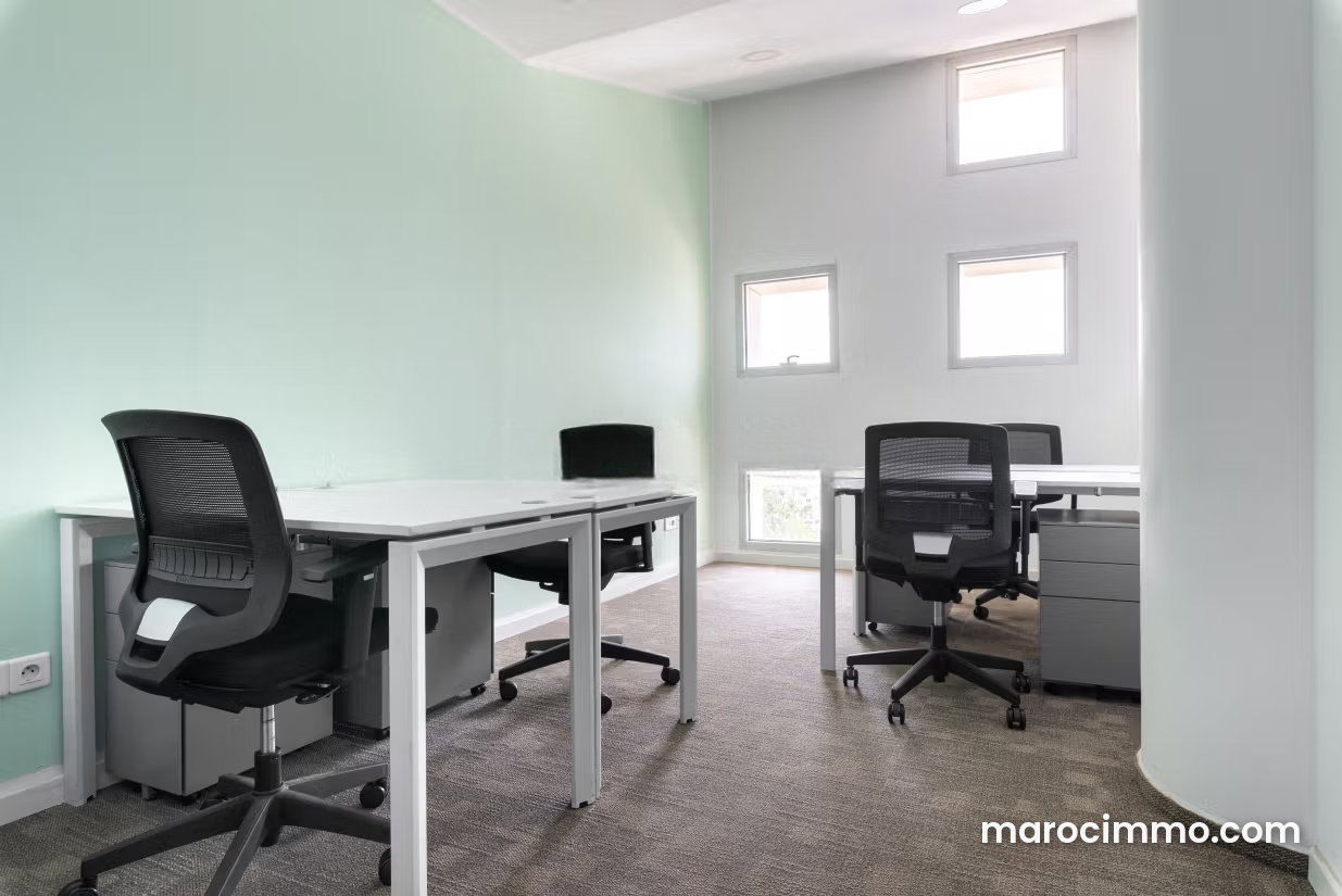 30 sqm office for rent in Sidi Maarouf, Casablanca — Casablanca