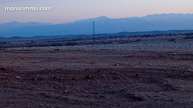 Vente terrain à Route Casablanca. Surface totale 7600 m² — 4