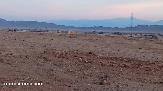 Vente terrain à Route Casablanca. Surface totale 7600 m² — 3