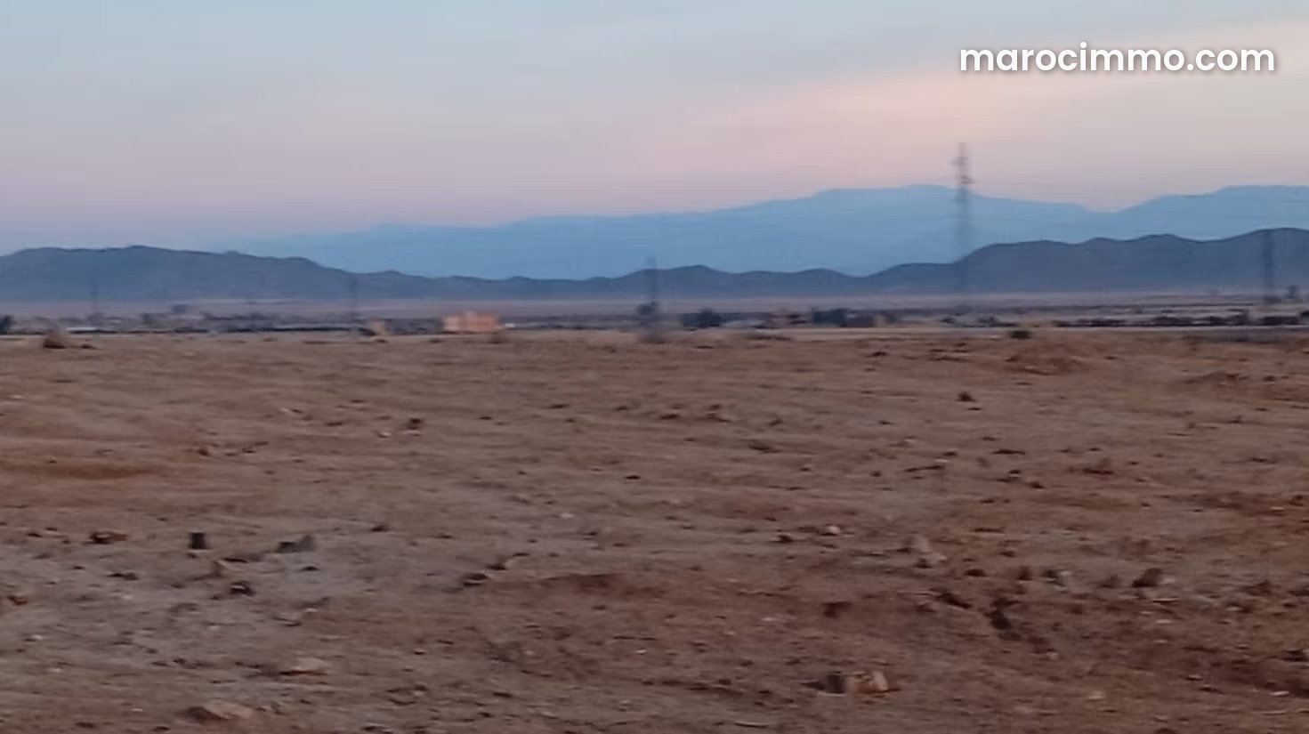7,600 m² Plot for Sale on Casablanca Road, Marrakech — Marrakesh