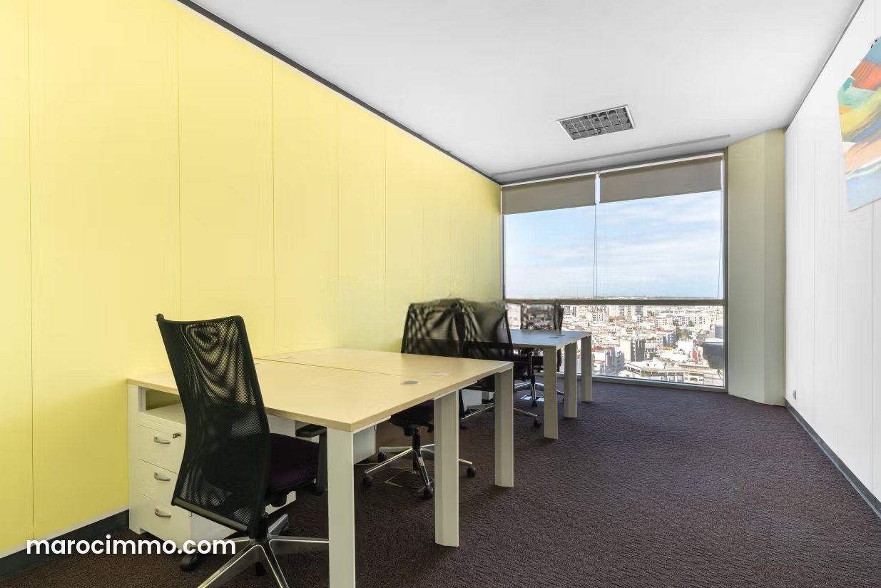 30 m² Office for Rent in Maarif, Casablanca — Casablanca