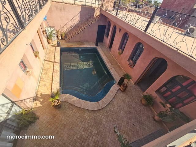 Villa plain pieds avec piscine Route de Fes — 2