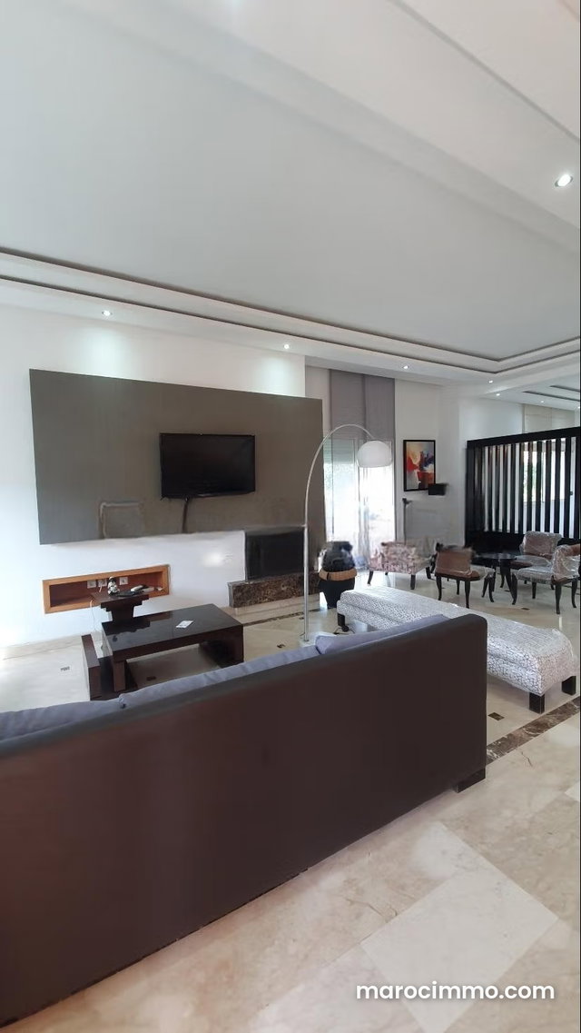 Magnifique villa meublée à louer à Ain Diab — 5