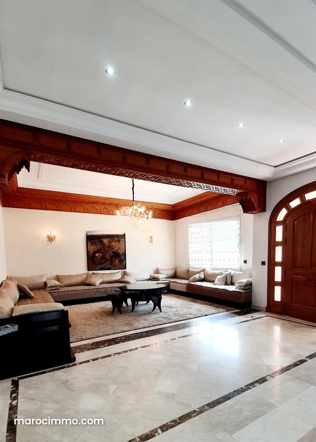 Magnifique villa meublée à louer à Ain Diab — 2