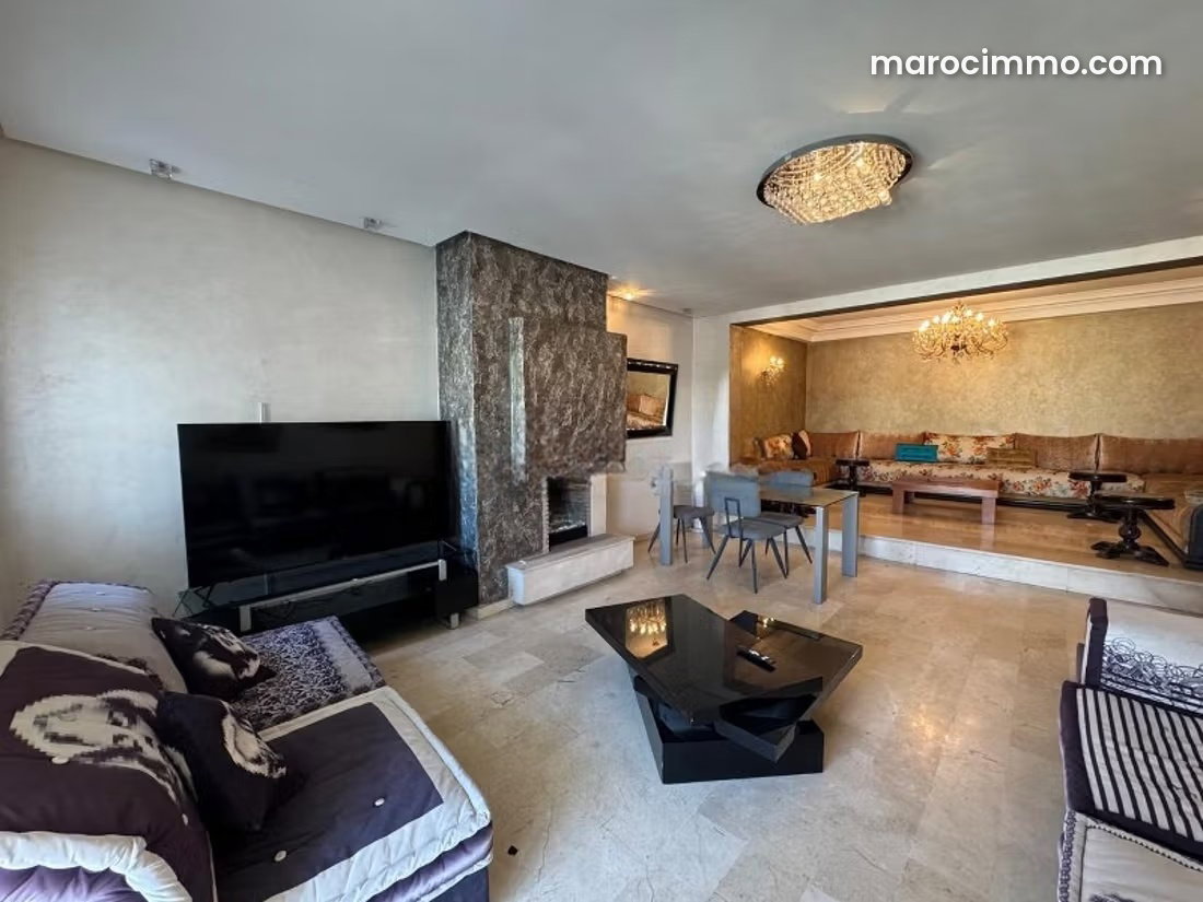 4-Room, 168 sqm Apartment for Rent in Racine, Casablanca — Casablanca