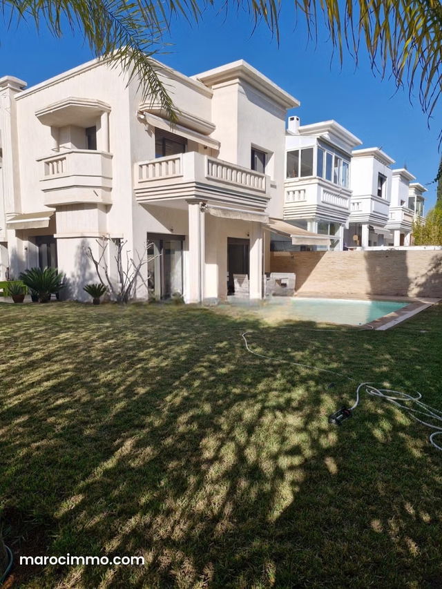 Luxury House for Rent Fully Furnished in Ville Verte. 3 Comfortable Bedrooms. Fully Furnished — Bouskoura