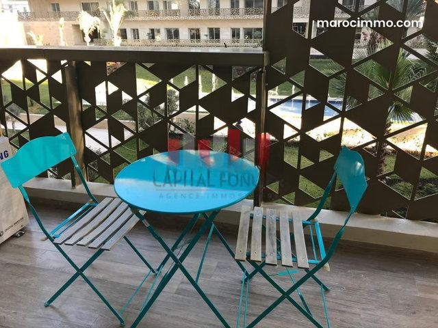 Bel appartement en location à Casablanca Finance City. Superficie 130 m². Bien meublé — 2