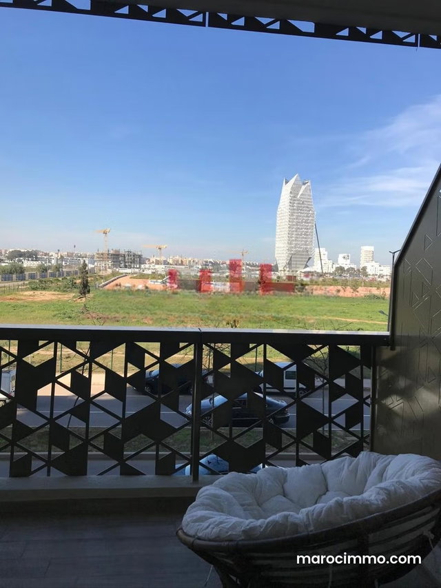Bel appartement en location à Casablanca Finance City. Superficie 130 m². Bien meublé — 5