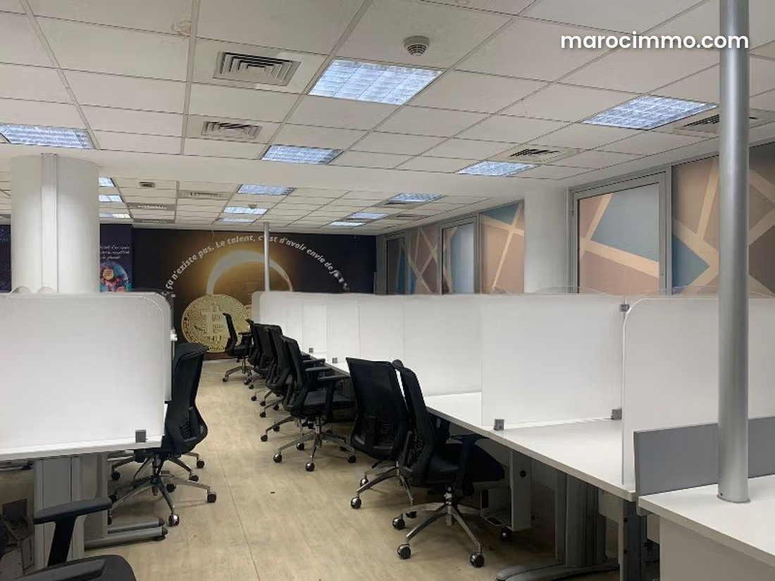 620 sqm Office for Lease, Palmier, Casablanca — Casablanca