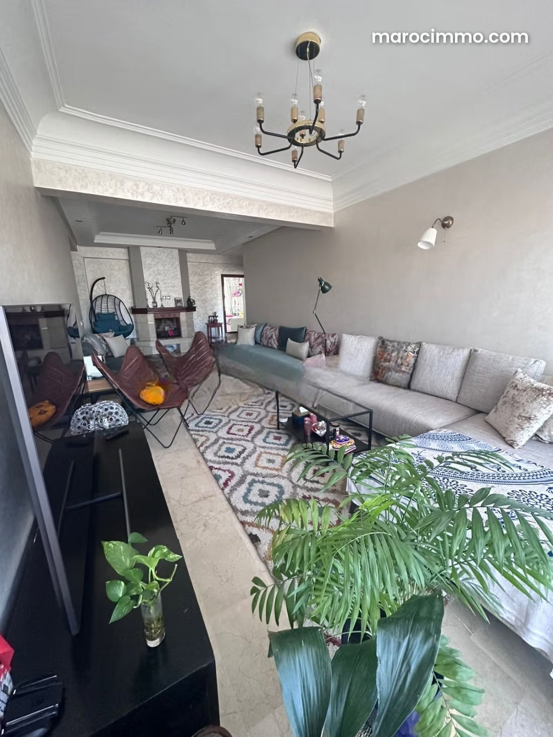 147 m² Apartment with Terrace in Mers Sultan, Casablanca — Casablanca