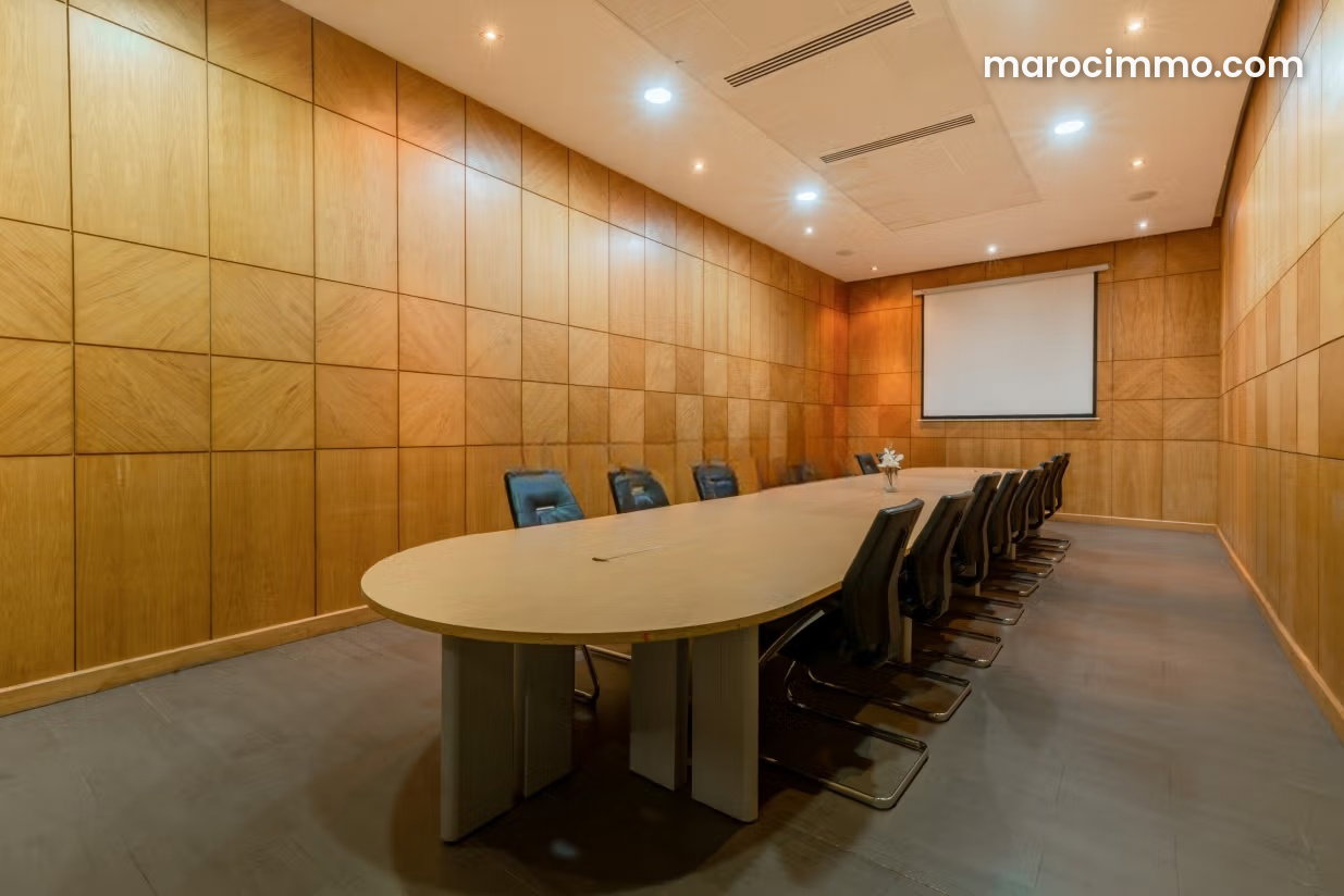 45 sqm Furnished Office for Short-Term Lease, Casablanca City Centre — Casablanca