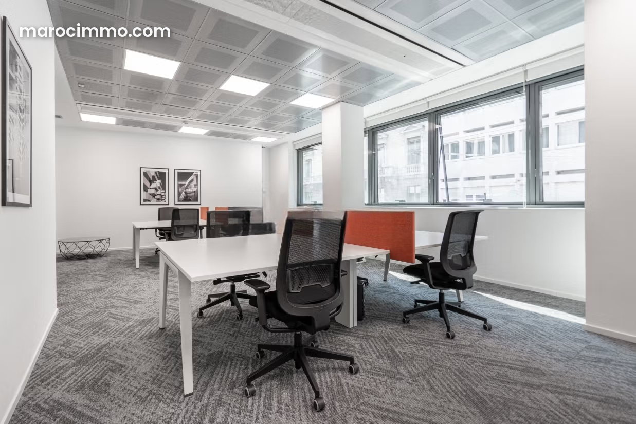 Furnished Office for Rent, Sidi Belyout, Casablanca — Casablanca