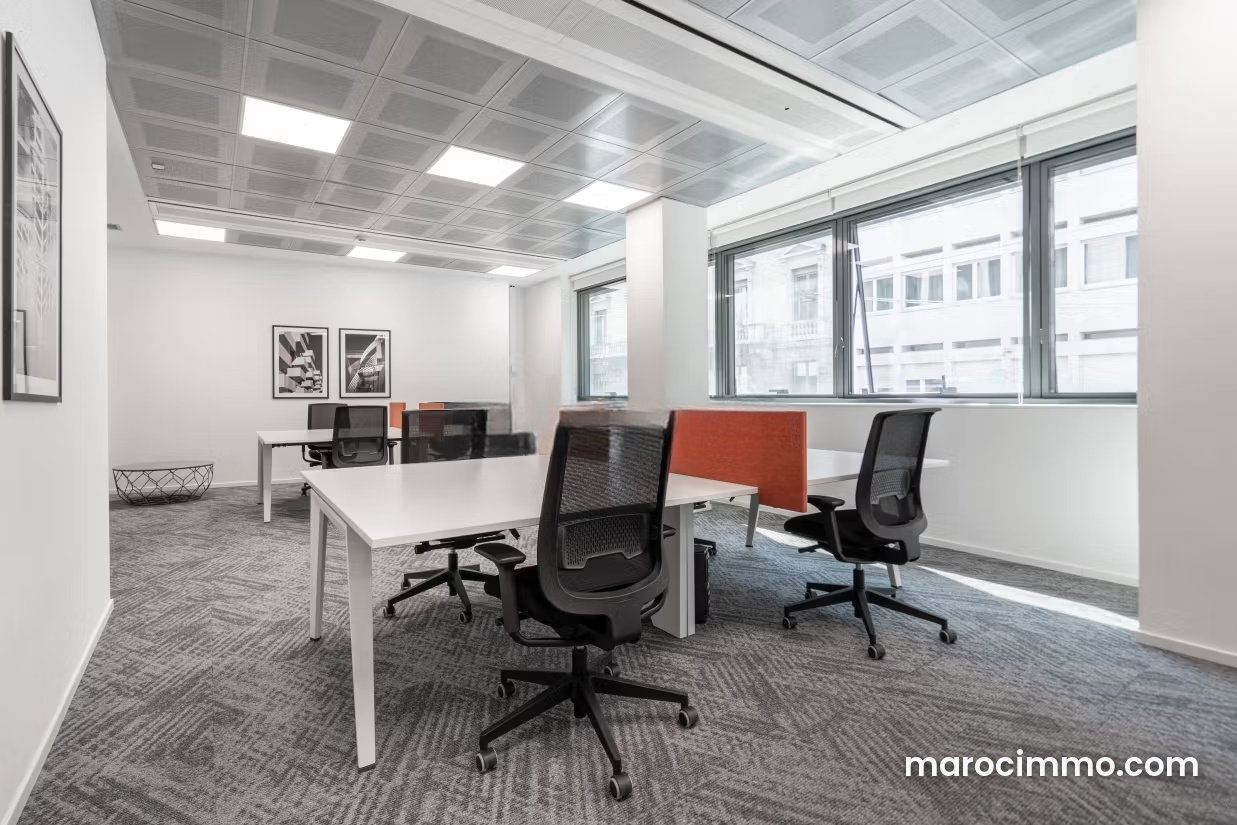 Bureau à louer quartier CIL Casablanca, bien équipé — Casablanca