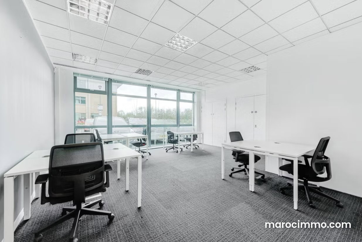 Bureau 30 m² à louer au CIL Casablanca, bien équipé — Casablanca