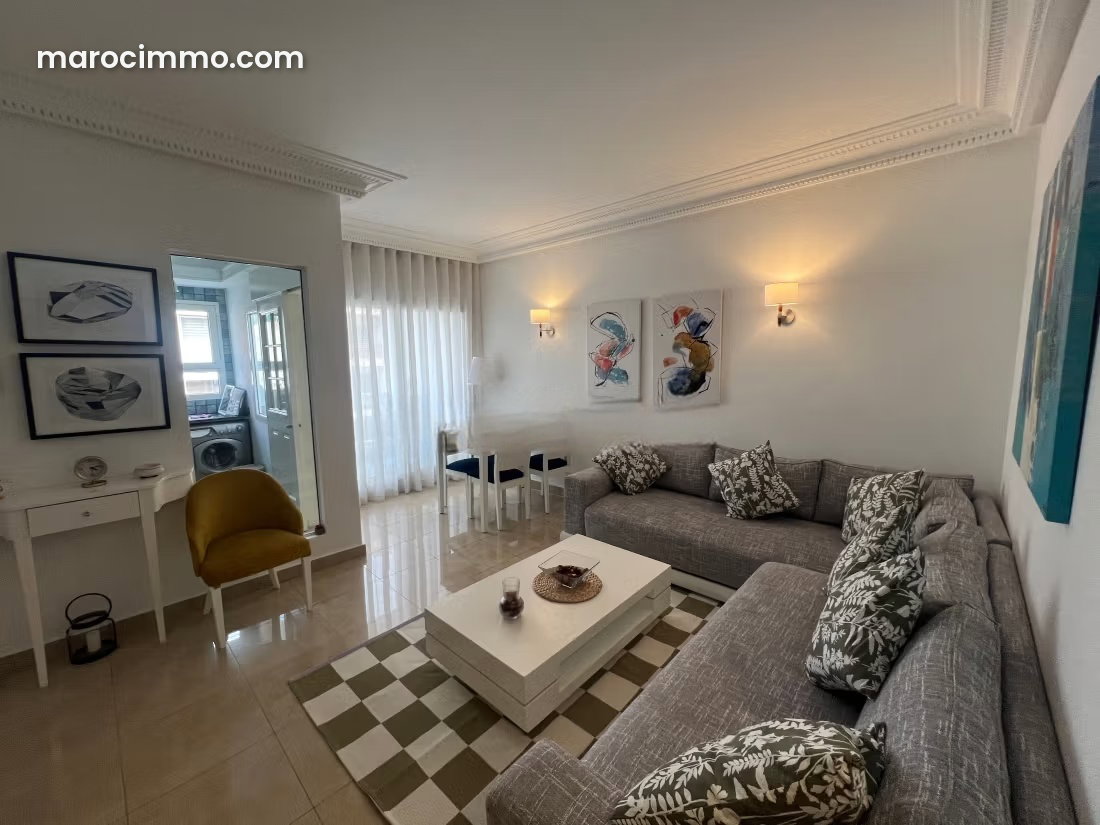 Appartement 3 pièces meublé à louer, Gauthier, Casablanca — Casablanca