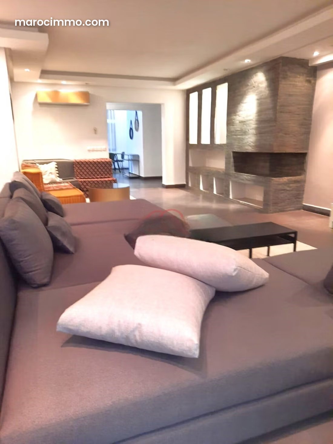 155 sqm Furnished Apartment, 2 Bedrooms, Racine, Casablanca — Casablanca