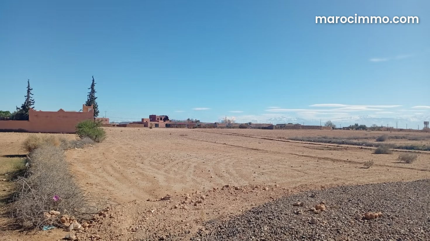 500 m² Building Plot on Route de Casablanca, Marrakech — Marrakesh
