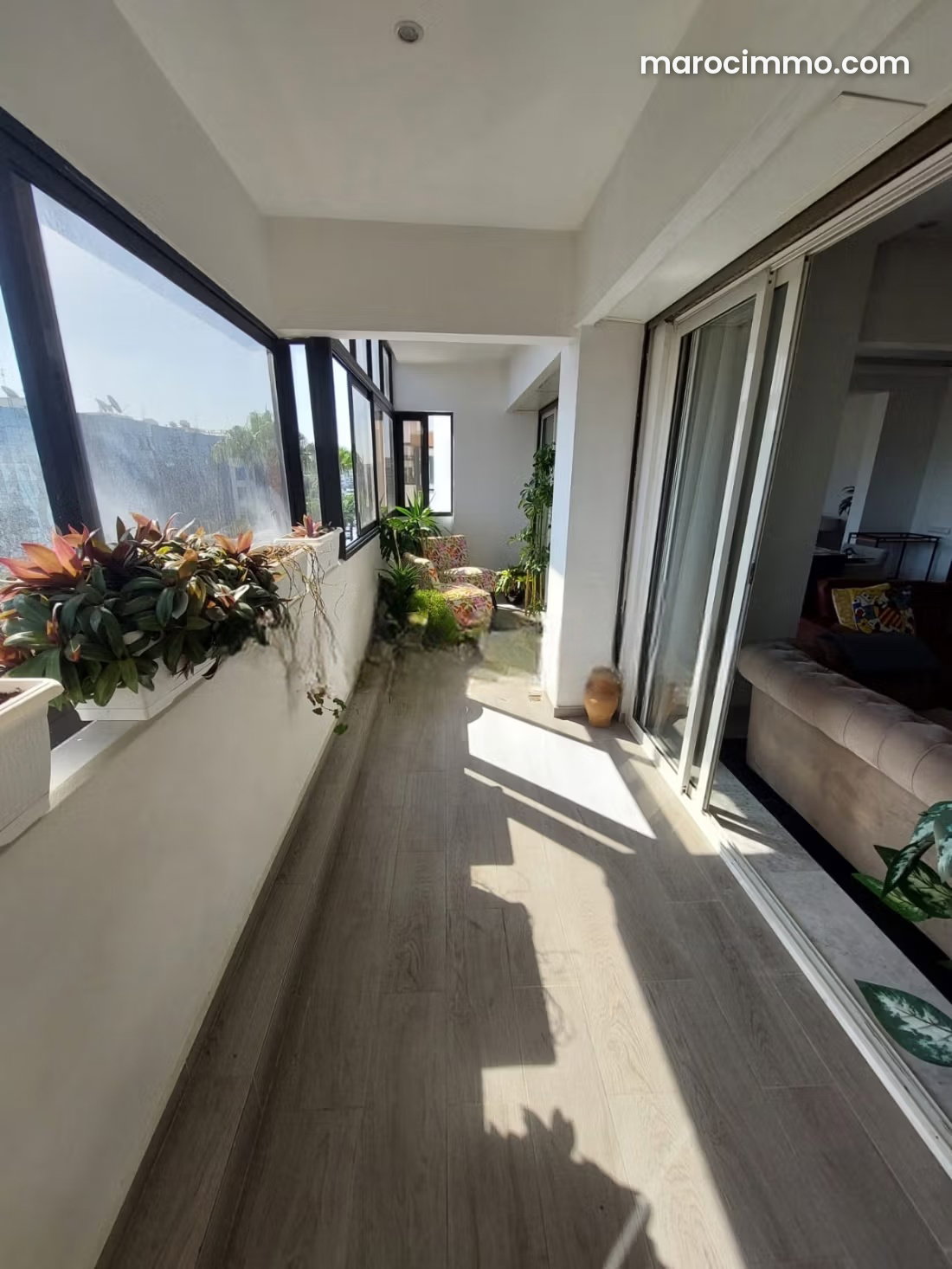 232 m² Furnished Apartment, 4 Bedrooms with Garden in C.I.L, Casablanca — Casablanca