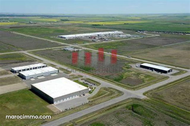 Terrain industriel de 10.000 m en zoning i2S1 a bouskoura a la vente — Bouskoura