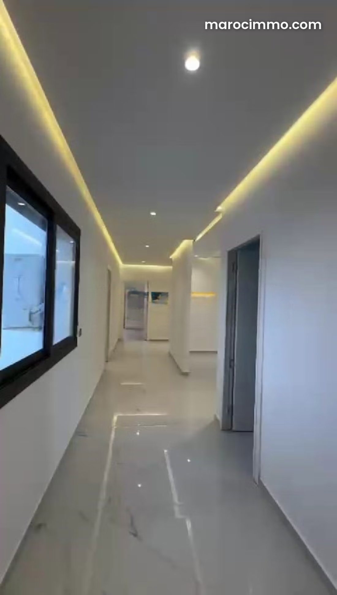 124 m² Apartment with Sea and Mountain Views, Mozart, Tangier — Tangier