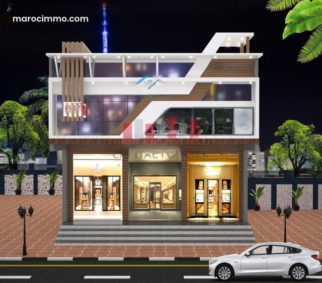 Commercial Villa of 600 Square Meters for Sale in Full Gandhi Boulevard — Casablanca