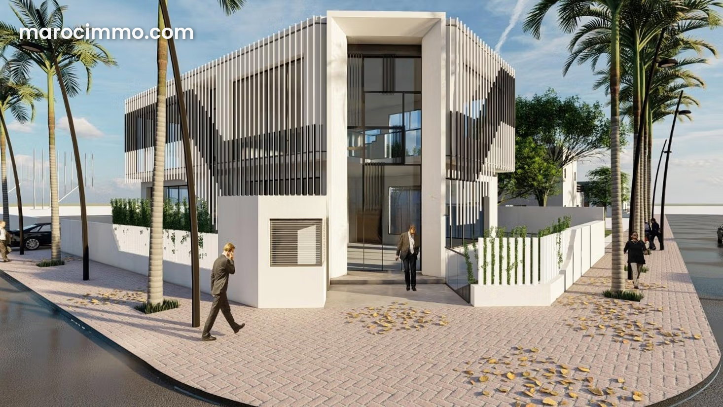 900 sqm Commercial Property in Anfa, Casablanca, Four-Level Villa Office — Casablanca