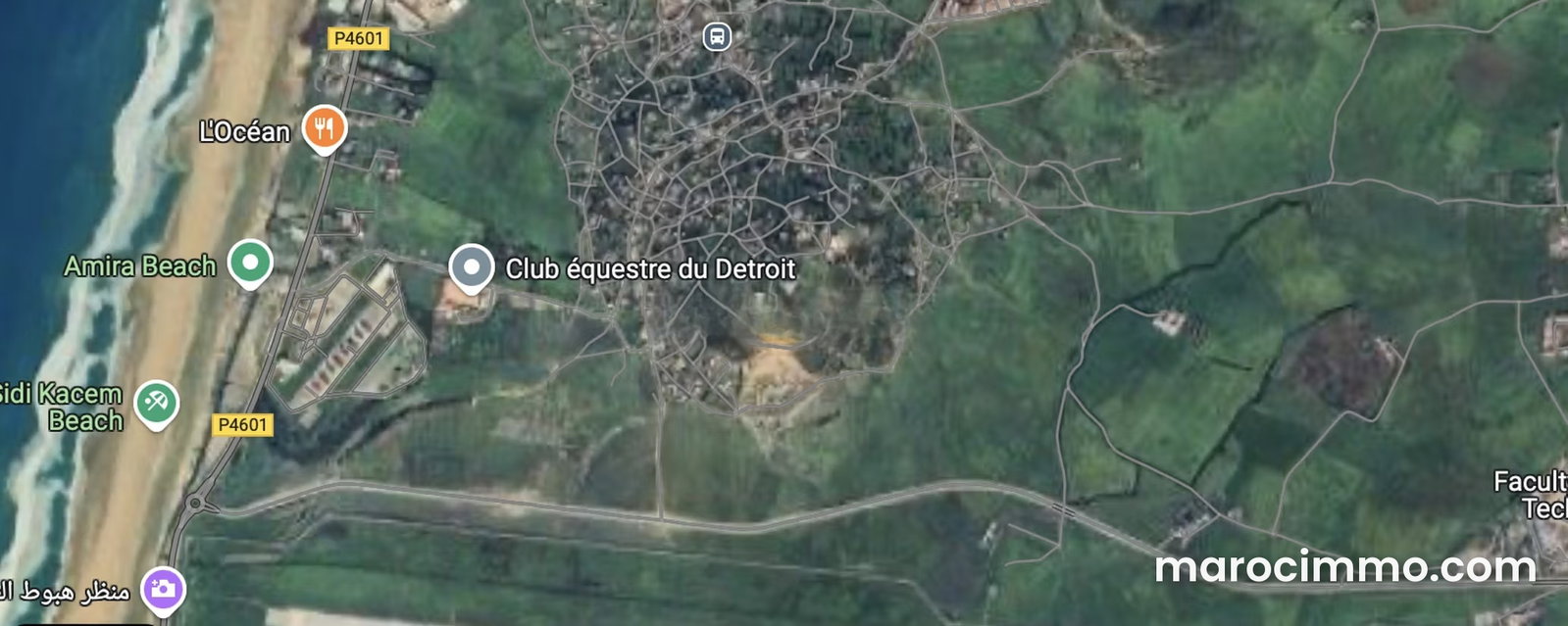 5.3-Hectare Plot of Land for Sale in Boukhalef, Tangier — Tangier