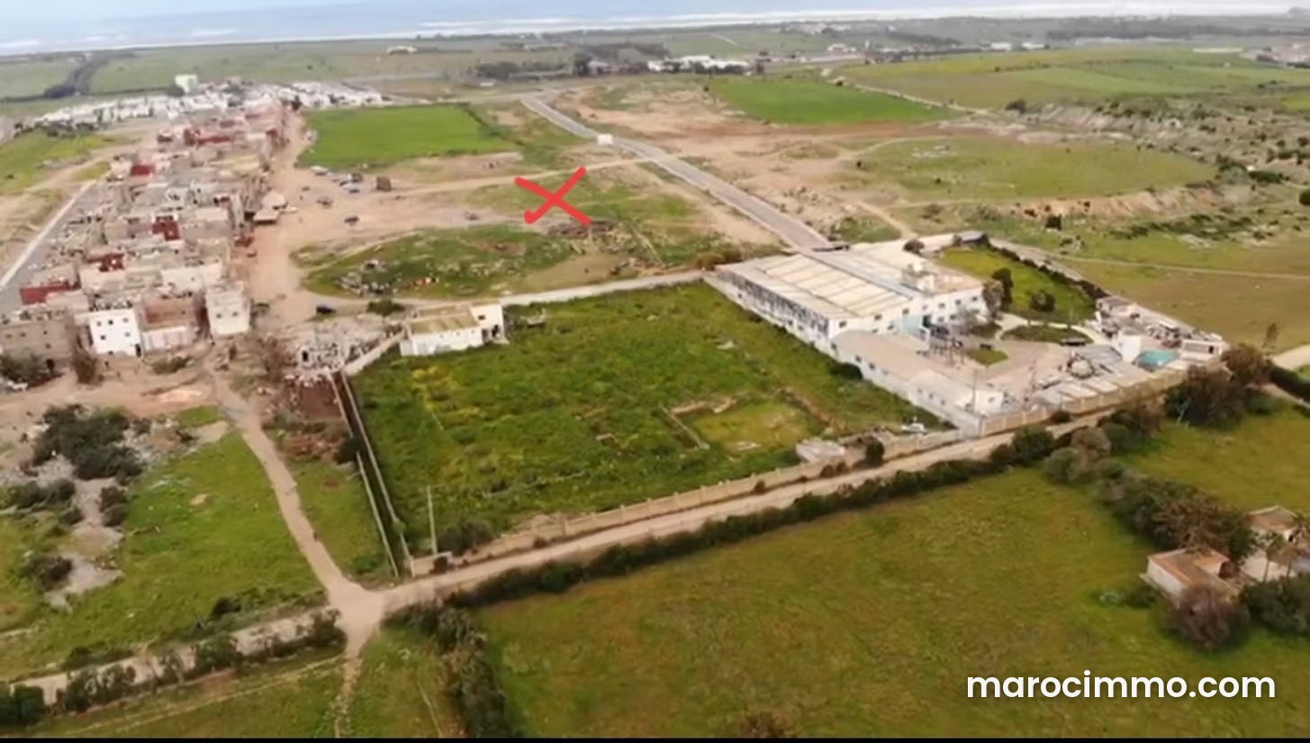 16,800 m² Plot of Land in Oulfa, Casablanca, with Access to the Azemmour Road — Casablanca