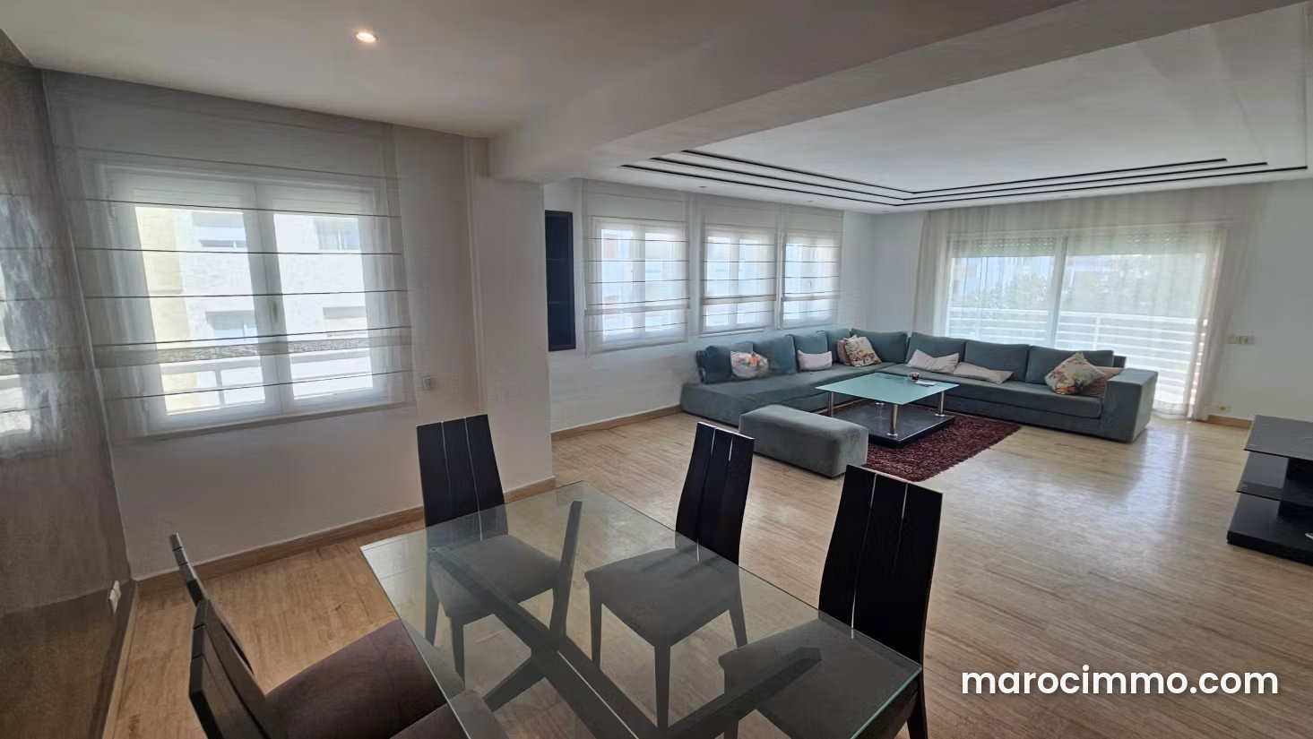 4-Room Apartment with Terrace for Rent in Gauthier, Casablanca — Casablanca