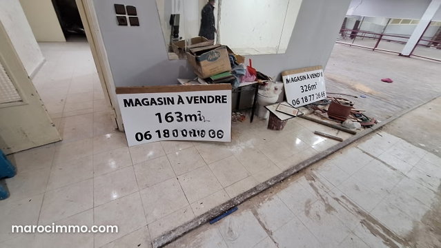 Local 326 m² double entrée autorisé rue Zerktouni — 5