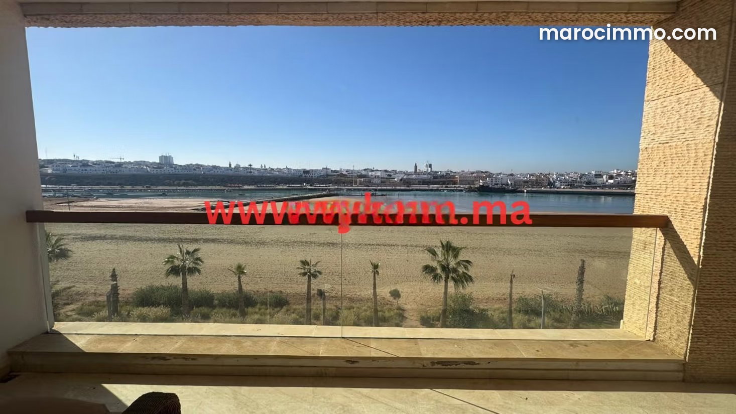 Furnished 220 sqm Apartment with Bouregreg River Views, Bab Al Bahr, Salé — Salé