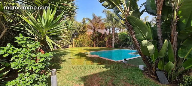 A vendre splendide villa neuve de 3500m2 Souissi — الرباط