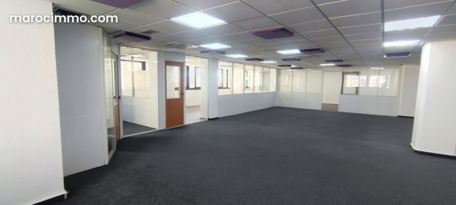 Location bureau 300m² à Anfa à Casablanca — Casablanca