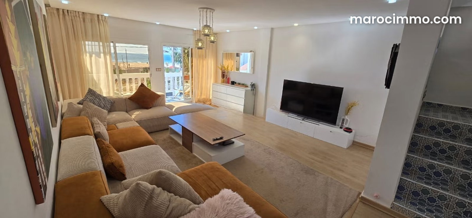 Appartement vue mer et montagne à Aourir 120 m² — Aourir