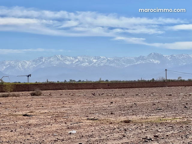 Land for Sale in SD1 Zone, 10 Villas on Route de l'Ourika. 10,000 m² Surface — Marrakesh