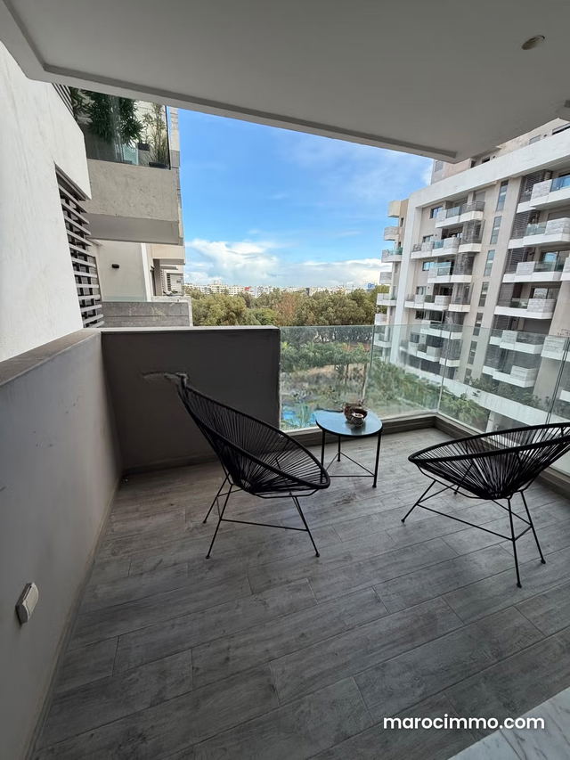 Bel appartement 2 chambres meublé à louer cfc — Casablanca