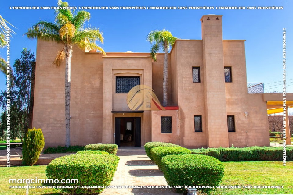 Mansion for rent in Souihla km16, Marrakech — Private pool — 1 hectare