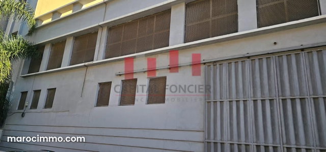 Hangar industriel de 880 m de surface coté bld chefchaouni ain sebaa a la location — 4