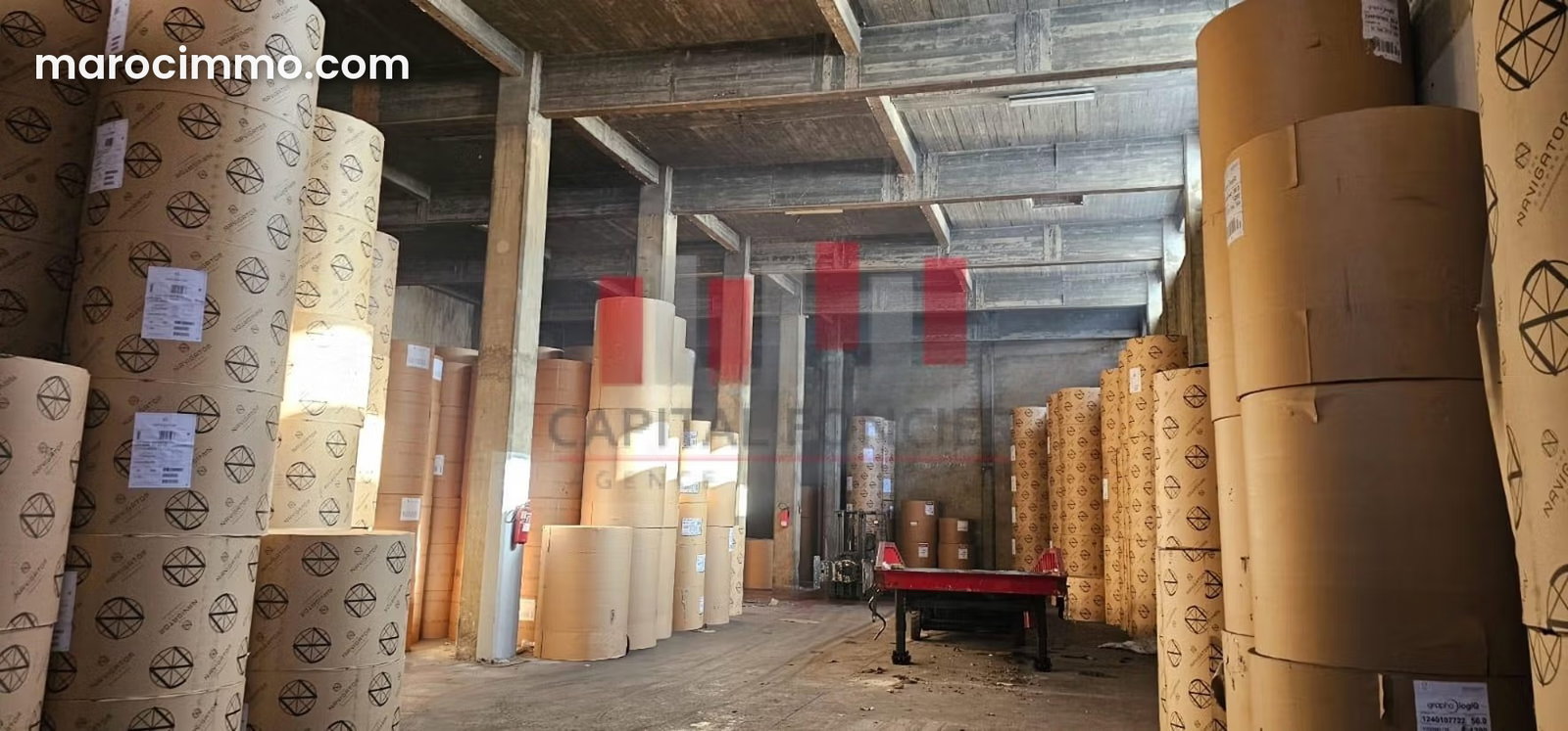 880 m² Industrial Warehouse, Aïn Sebaâ, Casablanca — Casablanca