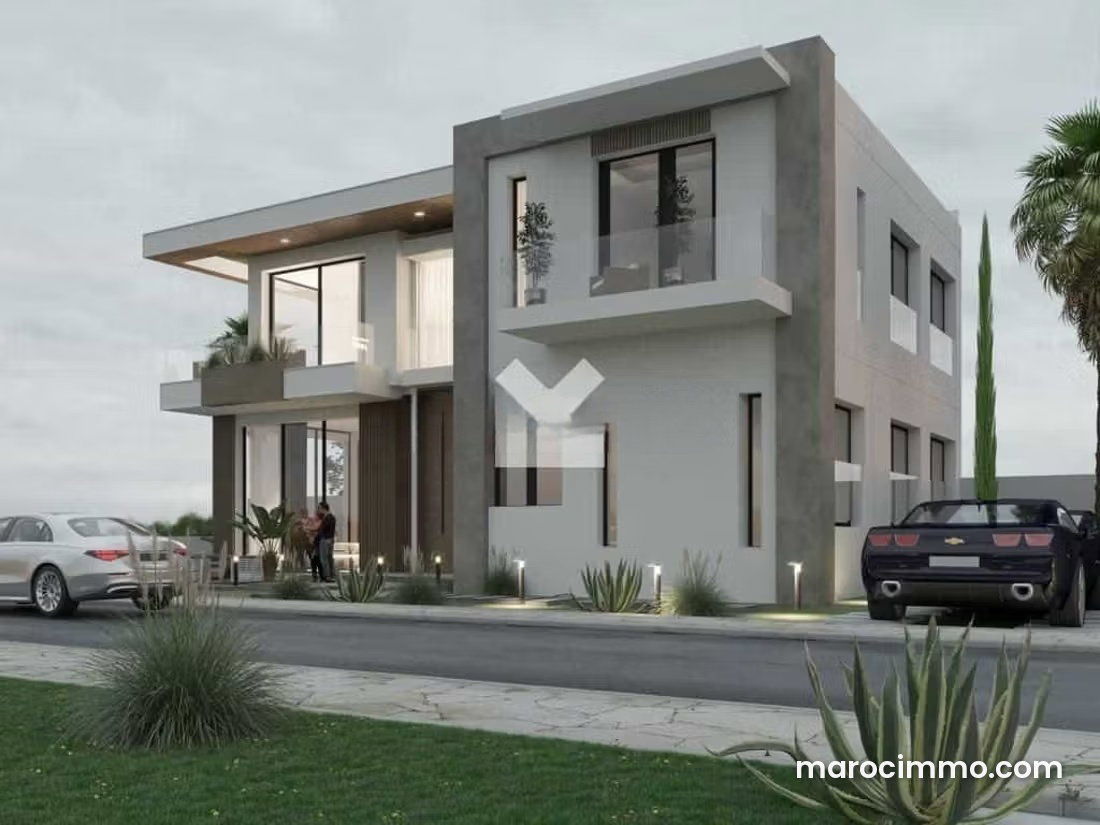 418 m² Plot in Dar Bouazza, 3 Frontages, Strong Potential — Dar Bouazza