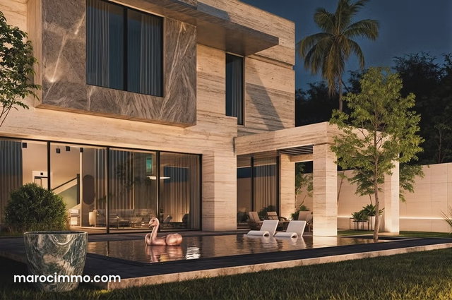 Villa moderne 4 ch piscine à vendre: Marrakech — 2