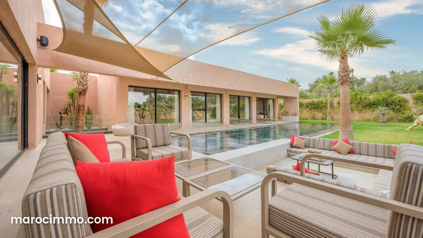 4-Suite Villa with Pool, Ourika Road, Marrakech — Marrakesh